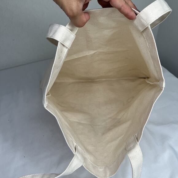 Madewell Eye Catching Canvas Tote bag 100% Cotton versatile, travel, casual - Picture 3 of 7